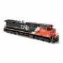 HO GE Dash 9-44CW Locomotive with DCC & Sound, CN #2522