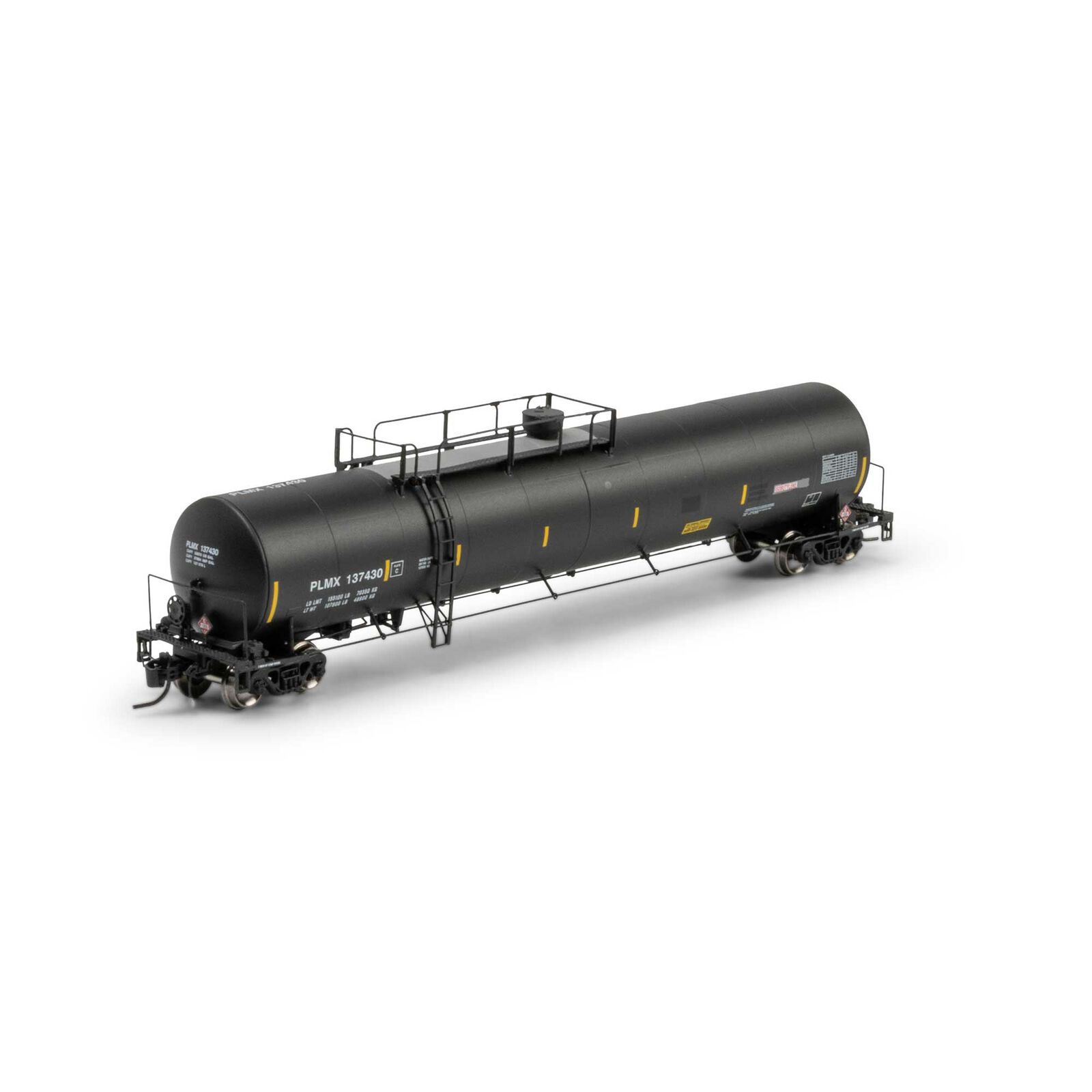 Athearn Genesis N UTC 33K LPG Tank Car- Late, PLMX Primed For Grime #137430
