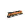 Athearn Genesis HO GEN AC4400CW Locomotive w/DCC & SOUND, Primed For Grime BNSF #5610