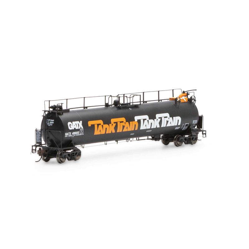HO TankTrain Intermediate,GATX/Orange Letter#48665