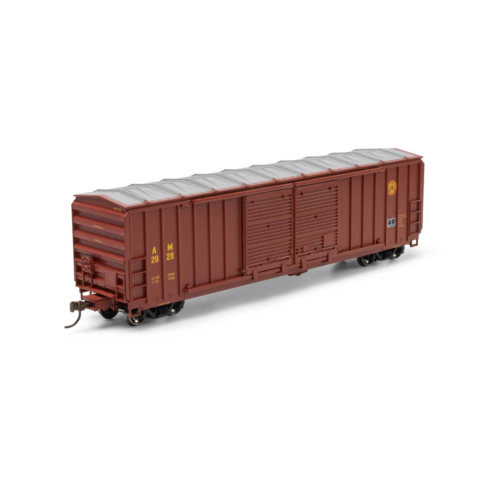 Roundhouse HO 50' FMC 5283 Double Door Box Car, AM #2028