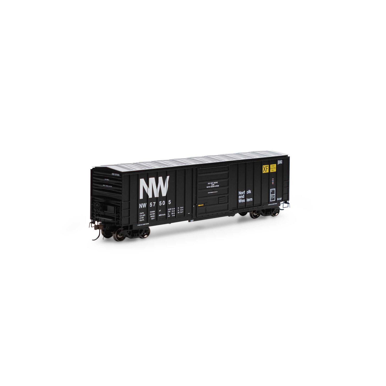 Athearn HO 50' SIECO Box, N&W #57505