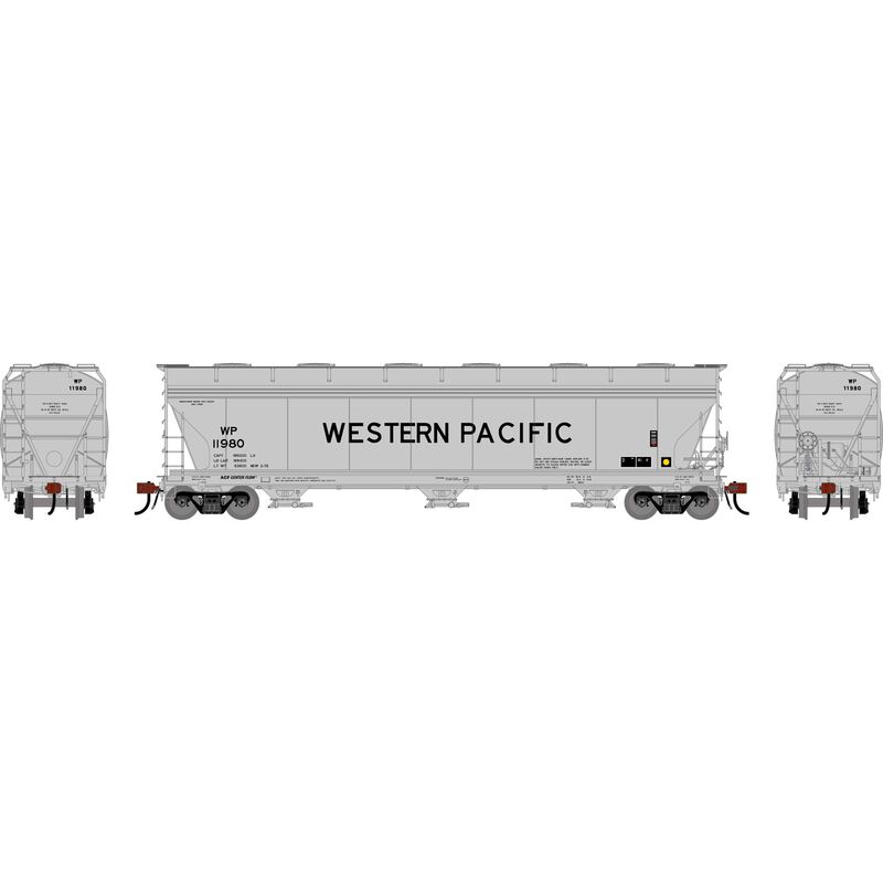 HO ACF4600 Covered Hoppers, WP #11980