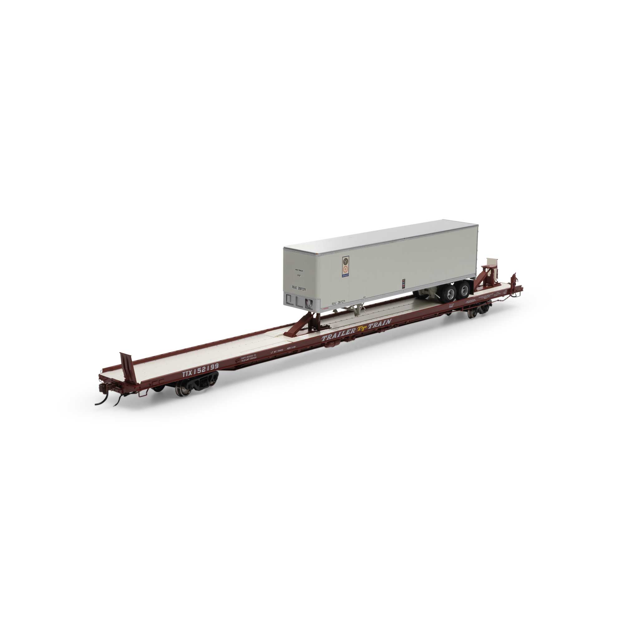 Athearn Genesis HO F89F Trailer with 40' Trailer, TTX #152199