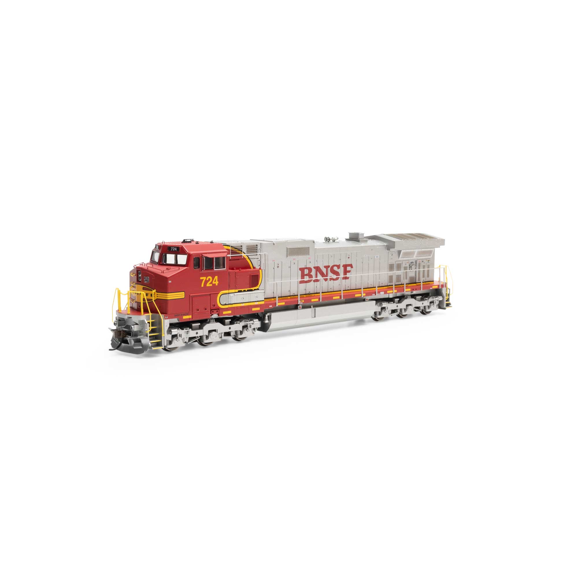 HO Dash 9-44CW Locomotive Sound-Ready, BNSF & Warbonnet #724 Model